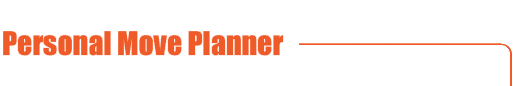 Personal Move Planner